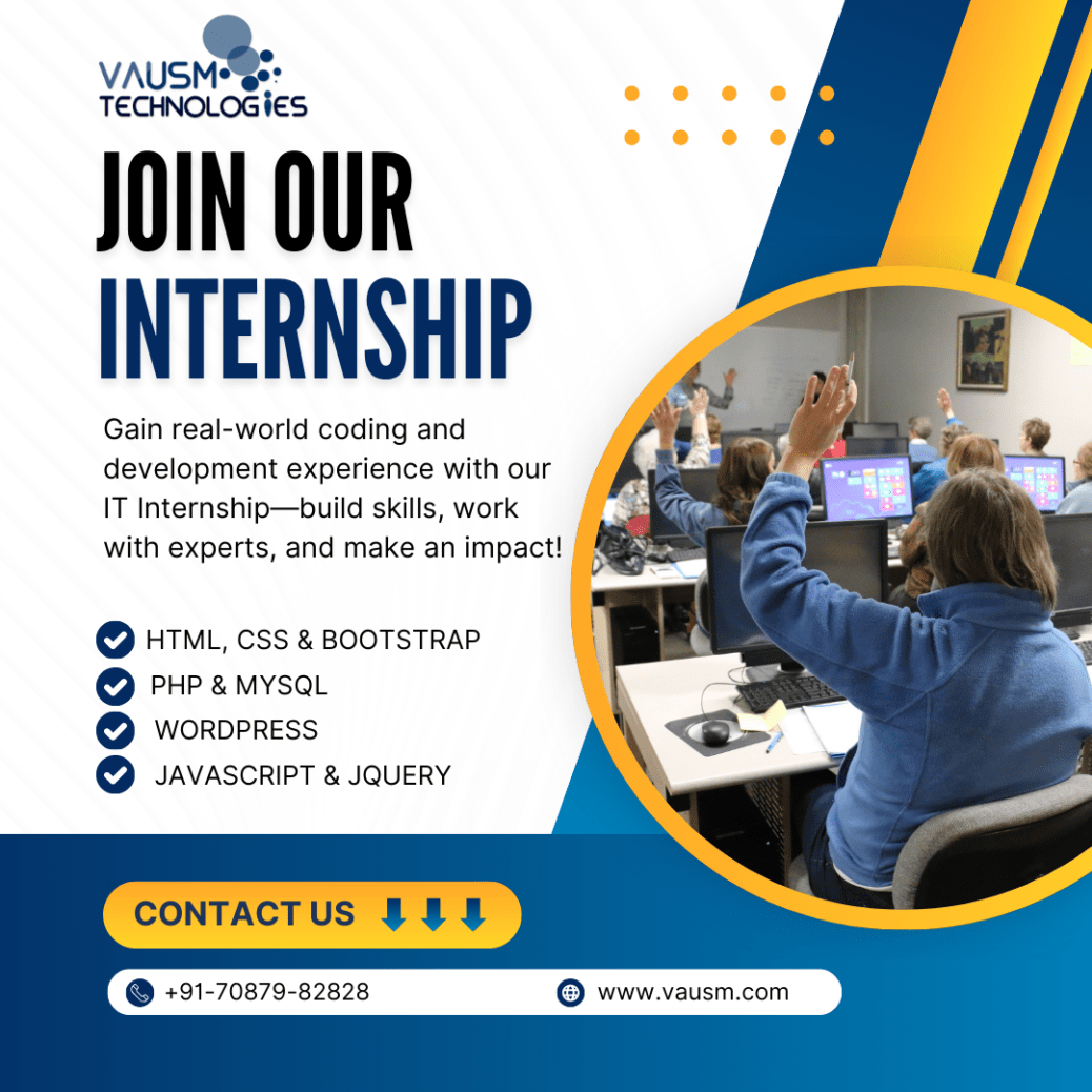 Join Our Internship